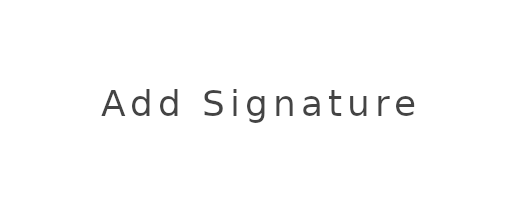 default signature