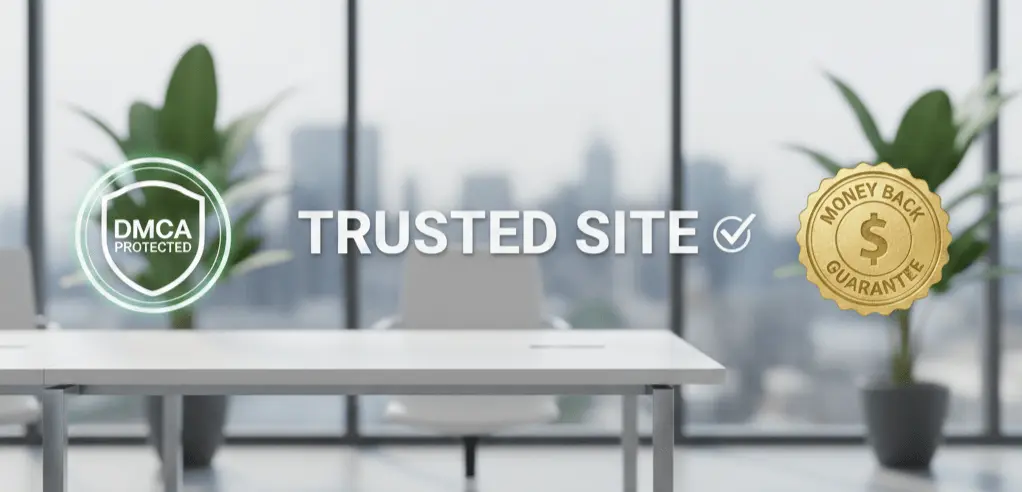 DMCA.com trusted site badge and money back guarantee